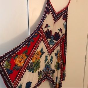 Floral Geometric Flowy Dress Women’s Size-S